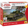Советский легкий танк Т-70Б 1/100