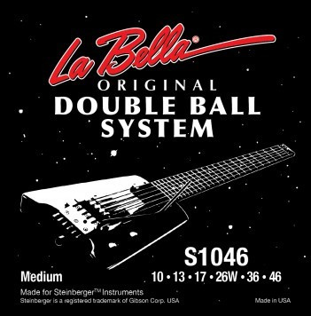 LA BELLA S / 1046 струны для электрогитары headless