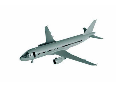 Сборная модель ZVEZDA Гражданский авиалайнер Аэробус А-320, 1/144