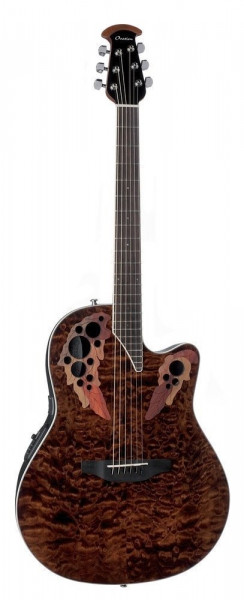 Ovation CE48P-TGE Celebrity Elite Plus Super Shallow Tiger Eye электроакустическая гитара