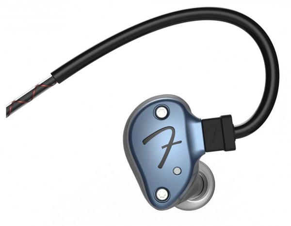 FENDER IEM Nine 1 Gun Metal Blue Внутриканальные наушники, 9,25мм драйвер, 1 HDBA твит, 109дБ, 10Гц-21кГц, синий металлик