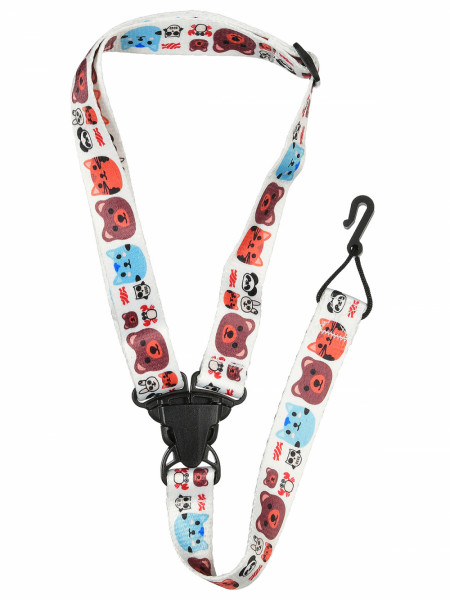 Ремень для укулеле TUTTI LS-U001-10 универсальный белый