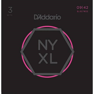 D'ADDARIO NYXL0942 -3P струны для электрогитары