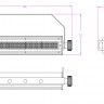 Involight LEDSTROB200 - светодиодный стробоскоп, SMD 5050 (132 шт.), цвет белый