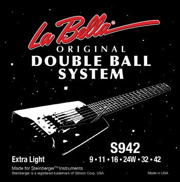 LA BELLA S / 942 струны для электрогитары headless