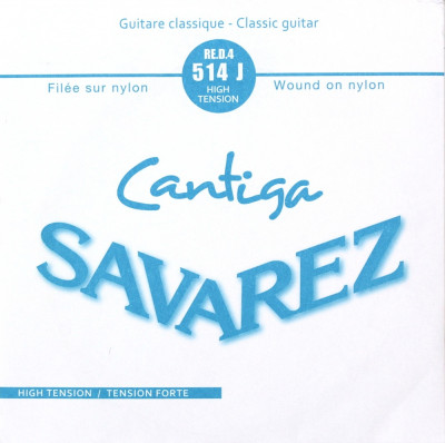 SAVAREZ 514 J CANTIGA 4-я струна для классических гитар (D-30) сильного натяжения