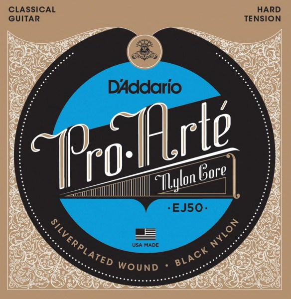 D'ADDARIO EJ50 Hard струны для классической гитары