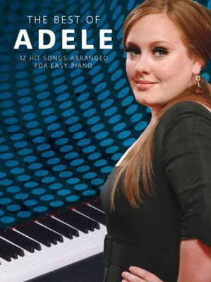 AM1003508- ADELE BEST OF 12 HIT SONGS ARRANGED FOR EASY PIANO PF BOOK