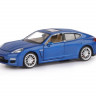 Машина "АВТОПАНОРАМА" Porsche Panamera S, синий, 1/24, свет, звук, в/к 24,5*12,5*10,5 см