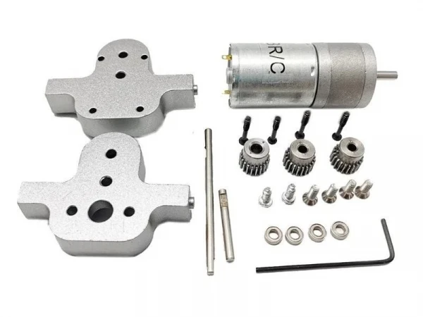 Коробка передач WPL металлическая с мотором, KIT