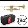 Труба "Bb" BACH BTR-411S, мундштук и кейс в комплекте