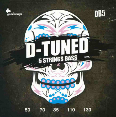 Комплект струн для 5ти стр бас-гитары 050-130 GALLI STRINGS DB5