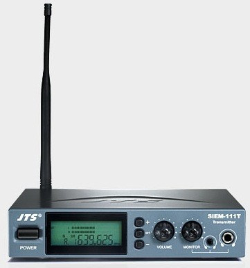 Беспроводная мониторная система JTS SIEM-111T, UHF-передатчик 722-746 МГц, PLL-фазовая автоподстройка частоты