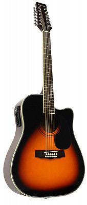Martinez FAW-802-12CEQ TRS электроакустическая гитара