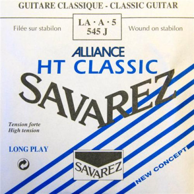 SAVAREZ 545 J HT CLASSIC 5-я струна для классических гитар (A-35) сильного натяжения