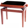 Банкетка для пианино GEWA Deluxe Cherry Matt Black Seat матовая вишня с черным сиденьем