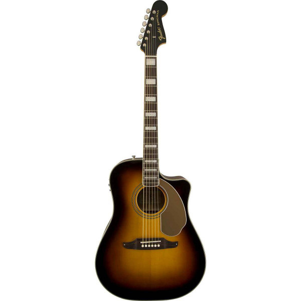 Fender FA-125CE Dreadnought, Sunburst электроакустическая гитара