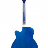 Акустическая гитара Elitaro E4030C синего цвета