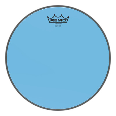REMO BE-0312-CT-BU Emperor® Colortone™ Blue Drumhead, 12' цветной двухслойный прозрачный пластик, голубой