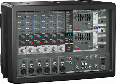 Behringer PMP960M EUROPOWER компактный микшерный пульт с 2-мя усилителями