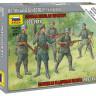 Сборные солдатики ZVEZDA Немецкая кадровая пехота, 1/72