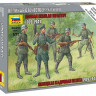 Сборные солдатики ZVEZDA Немецкая кадровая пехота, 1/72