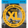 Струны для электрогитары D'ADDARIO EXL110 Light Plus, никель, 10,5-48