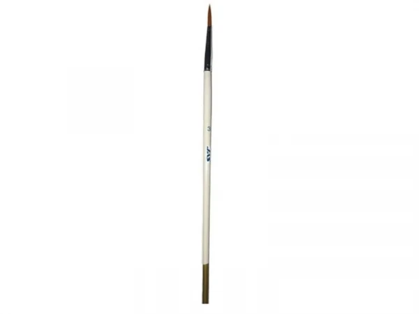 Кисть из синтетического волоса, круглая № 3, шт