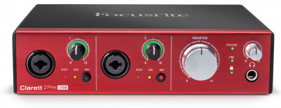 FOCUSRITE Clarett 2Pre USB интерфейс, 10 входов/4 выхода