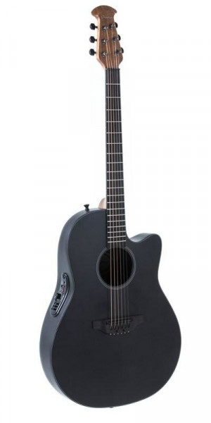 OVATION 2771STR-ES Balladeer Street Ebony Satin Stain электроакустическая гитара