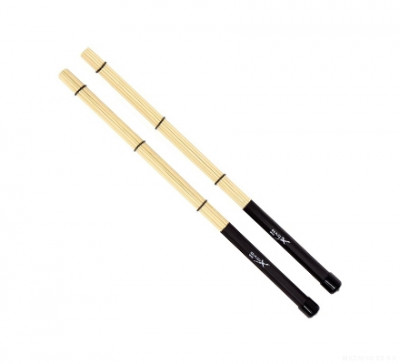 Щетки барабанные бамбуковые Basix Rods light резиновая ручка