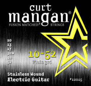CURT MANGAN 10-52 Stainless Set струны для электрогитары