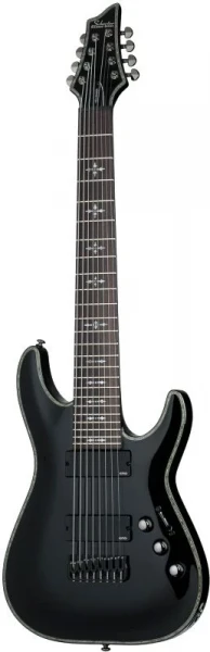 SCHECTER HELLRAISER C-8 BLK 8-струнная электрогитара