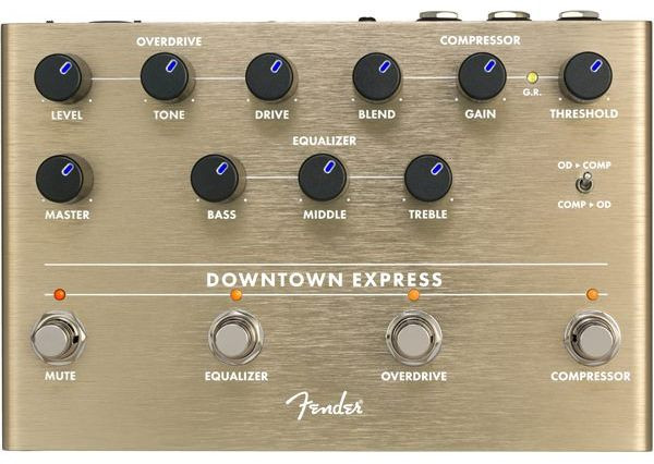 FENDER DOWNTOWN EXPRESS BASS MULTI EFFECT овердрайв-компрессор-эквалайзер