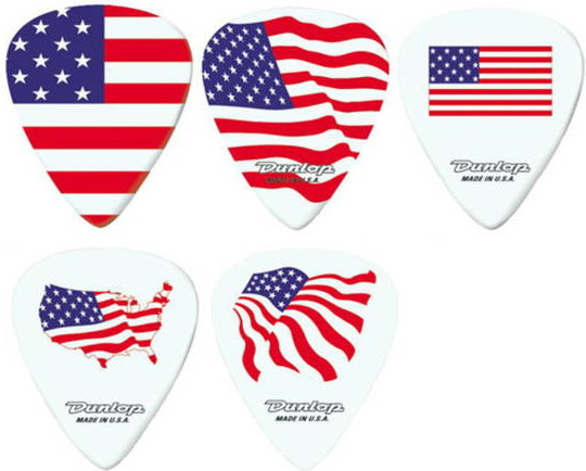 DUNLOP AS104P.60 Blackline American Spirit набор медиаторов (5шт)