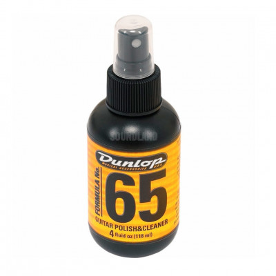 DUNLOP 654 Formula 65 Guitar Polish & Cleaner 4 Oz жидкость для чистки гитар, 120 мл