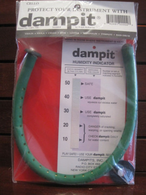 Увлажнитель для виолончели DAMPIT