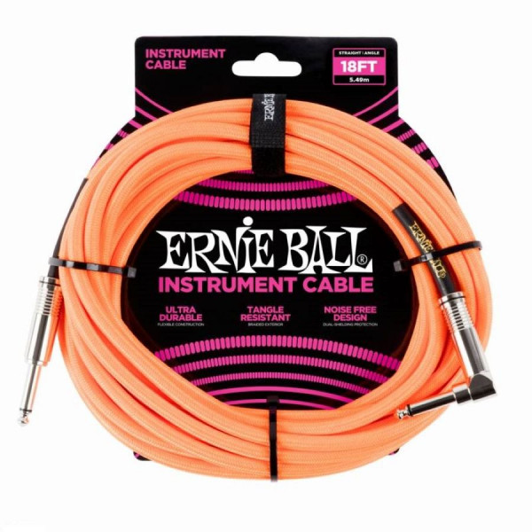 ERNIE BALL 6084 инструментальный кабель 5,49 м