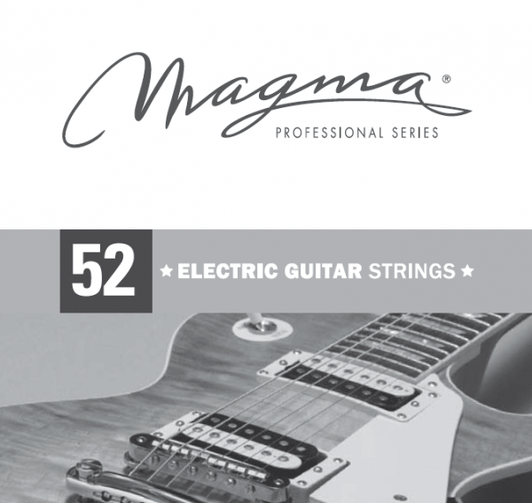 Одиночная струна для электрогитары 52 Magma Strings GE052N