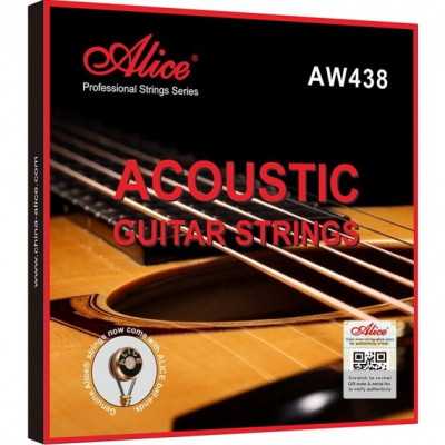 Струны для акустической гитары ALICE AW438 натяжение Light