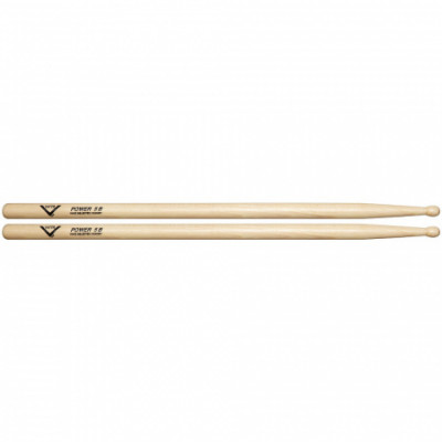 VATER VHP5BW Power 5B барабанные палочки, материал: орех, L=16 1/2" (41.91см), D=.610" (1.55см), дер