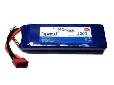 Аккумулятор Li-Po Spard 3200mAh, 11,1V, 25C, T-plug