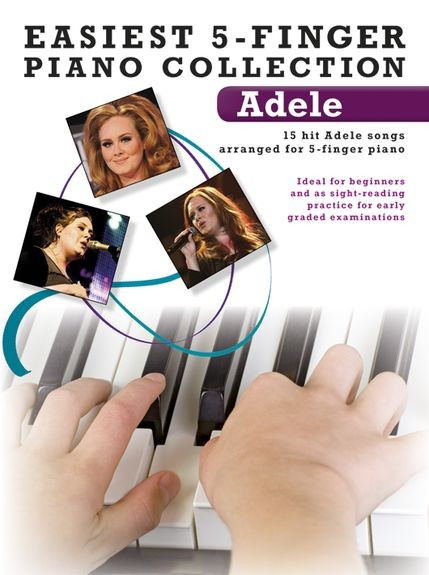 AM1004498 Easiest 5-Finger Piano Collection: Adele