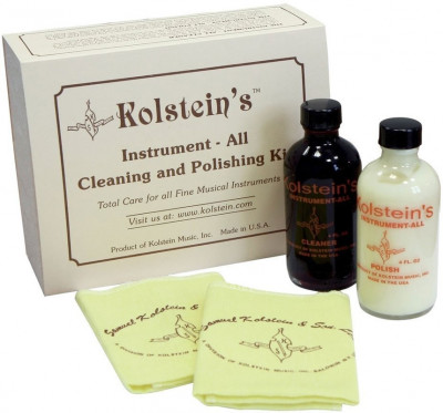 Комплект стредств для чистки и полировки струнных KOLSTEIN