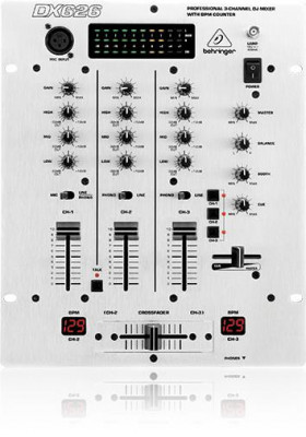 DJ микшер BEHRINGER DX626 3 канала