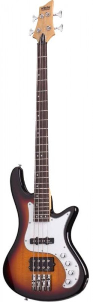 SCHECTER STILETTO VINTAGE-4 3TSB бас-гитара