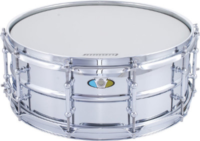 Малый барабан LUDWIG LU5514SL 14"*5,5" Supralite, цвет хром