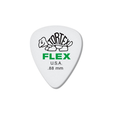 DUNLOP 428P.88 Tortex Flex Standard набор медиаторов 0.88 12 шт