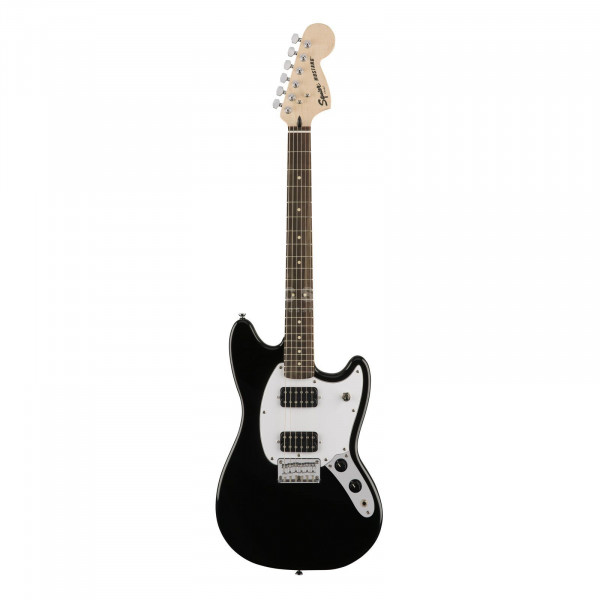 Fender Squier Bullet MUSTANG® HH ROSEWOOD FINGERBOARD BLACK электрогитара