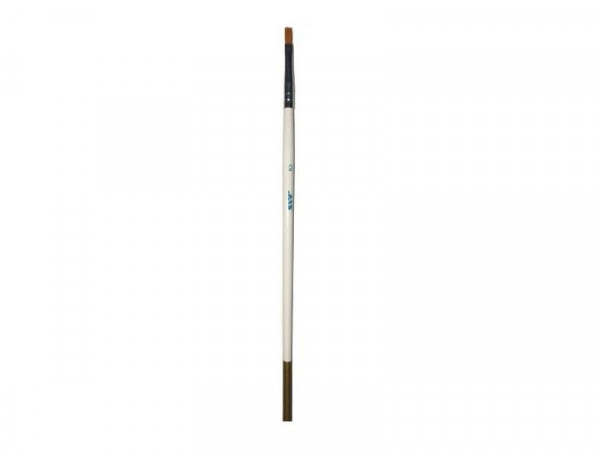 Кисть из синтетического волоса, плоская № 2, шт